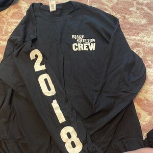 Blake Shelton tour crew shirt